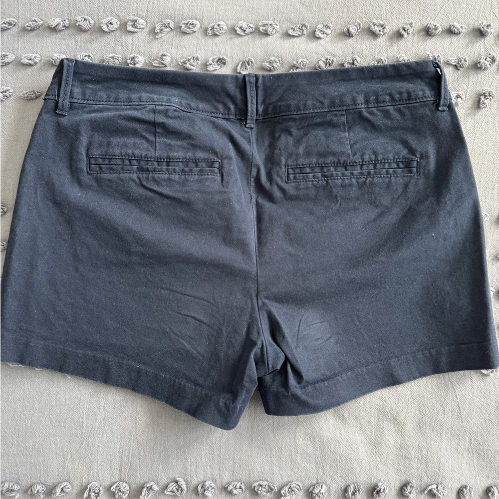 Striped Tan and Navy Shirt and Shorts Set - Picture 6 of 6